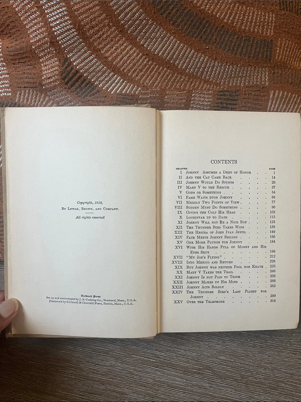 The Thunderbird by R.M. Bower - 1919